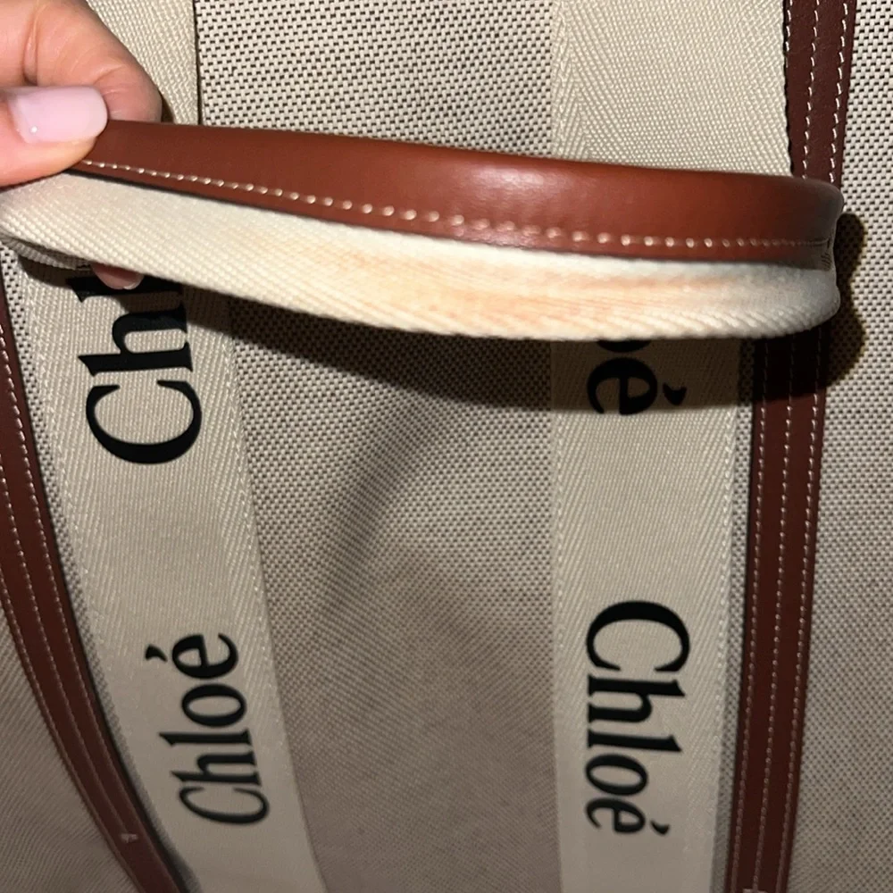 Chloé Canvas Tote Bag - Picture 11 of 12